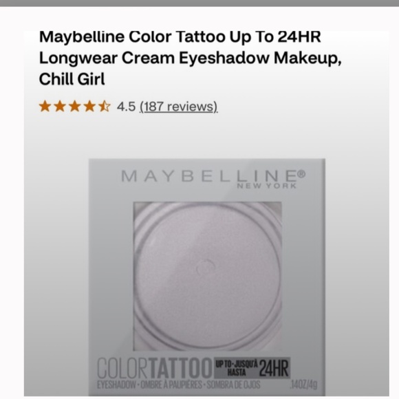 Maybelline New York The Rock Nudes Palette & Maybelline 24 hr Eye Color Tattoo - Picture 6 of 7